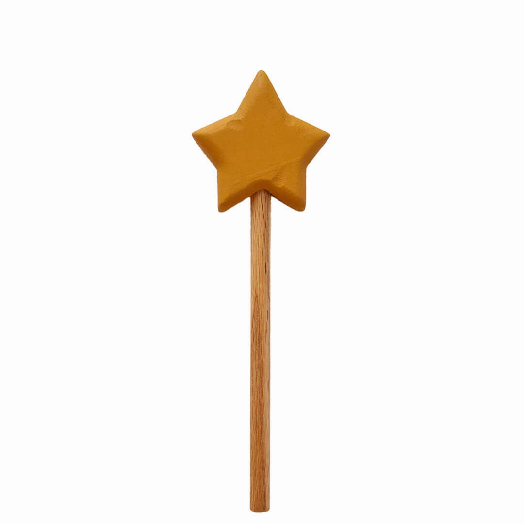 Wooden Star Wand