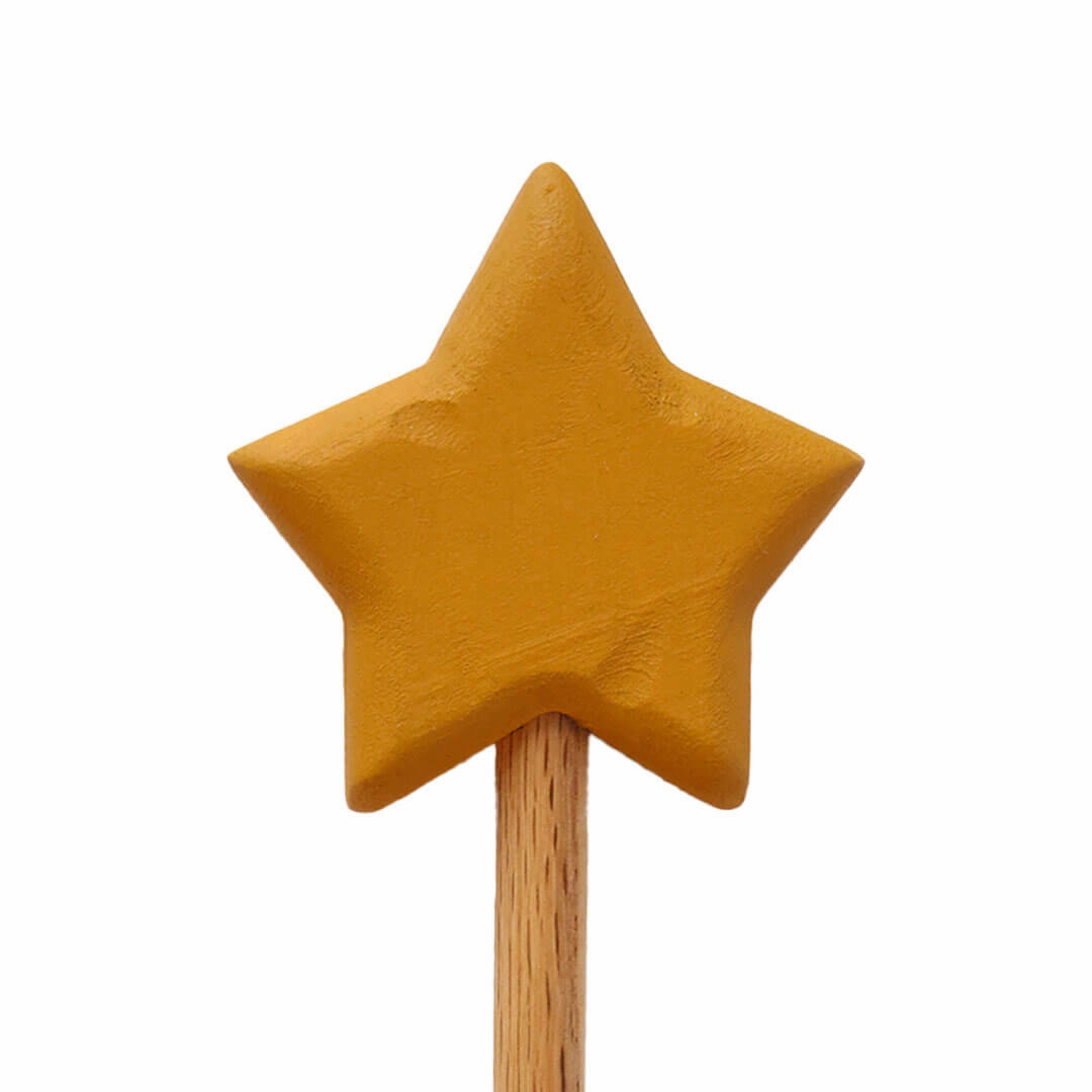 Wooden Star Wand
