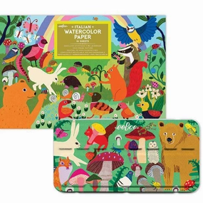 Woodland Watercolors or Italian Paper Pad
