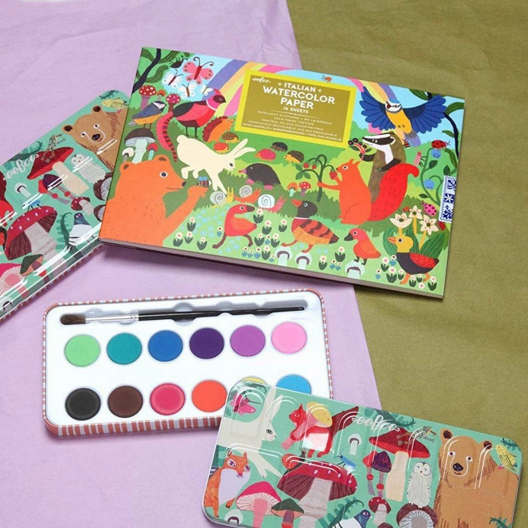 Woodland Watercolors or Italian Paper Pad