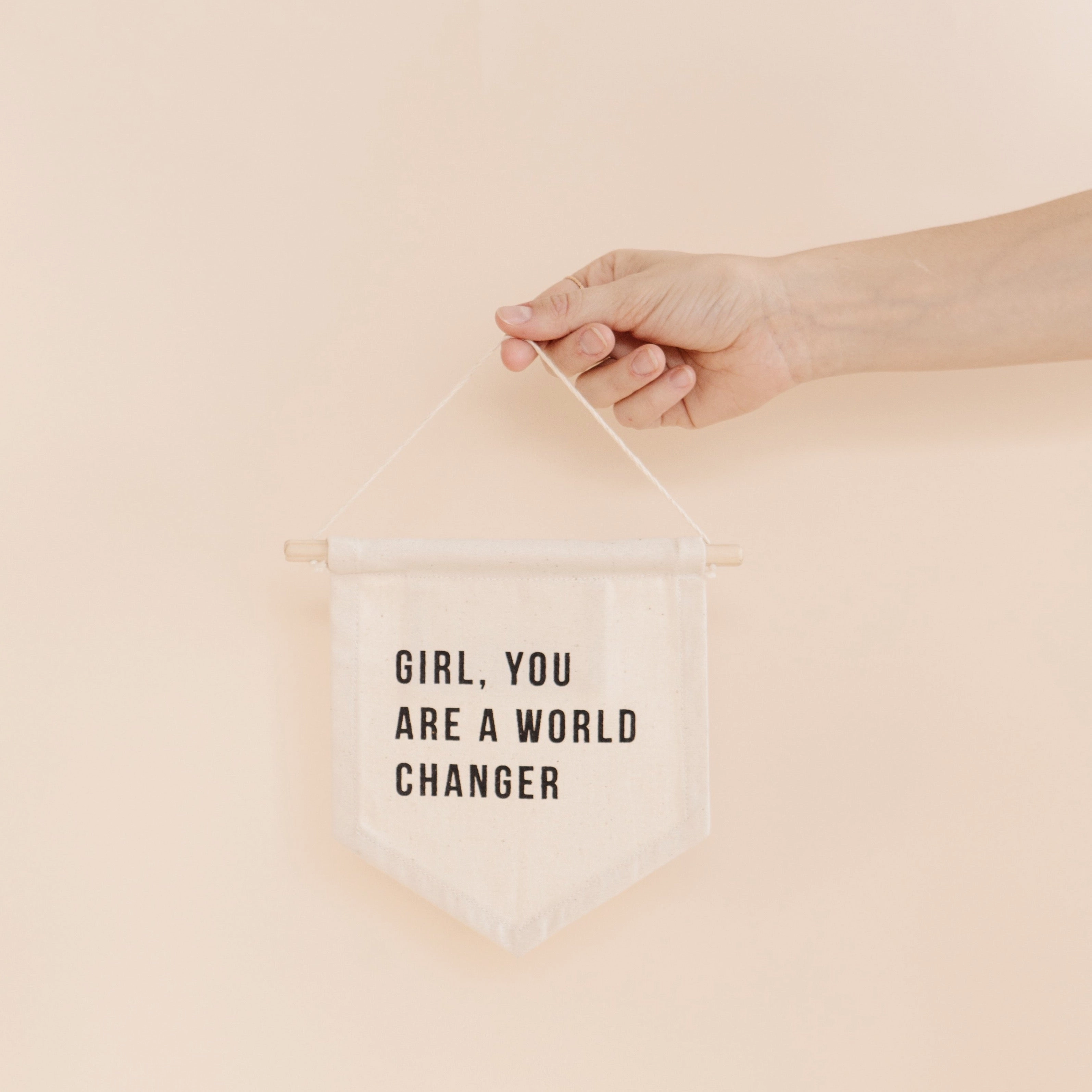 World Changer Hang Sign
