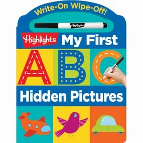 Write-On Wipe-Off My First Abc Hidden Pictures