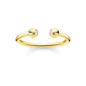 Yellow Gold Piercing Ring TR2319-414-14 Thomas Sabo Rings